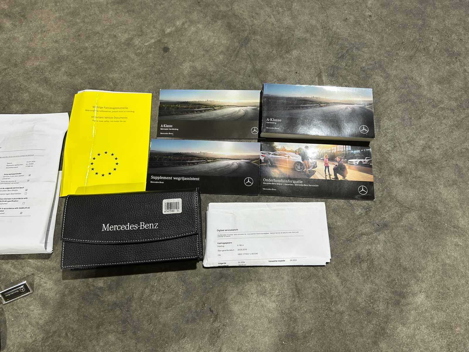 Mercedes-Benz A180 d Business Solution AMG 116pk 2018 (Origineel-NL) A-klasse, SR-559-F