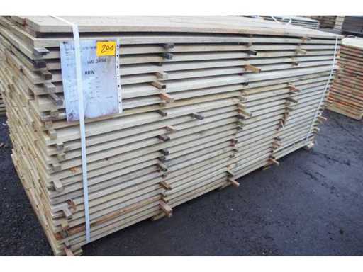 1,52 m³ Eiken planken 22mm