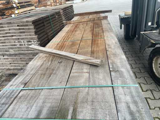 Cupiuba beams fine sawn 4500x150x50mm (33x)