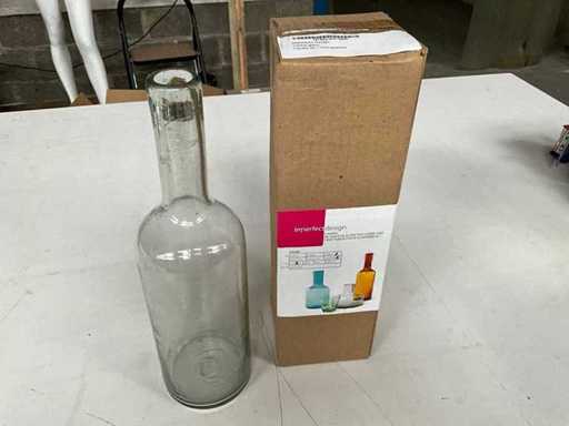 Caraffa imperfectdesign trasparente +/- Ø10 x 35 cm alta (22x)