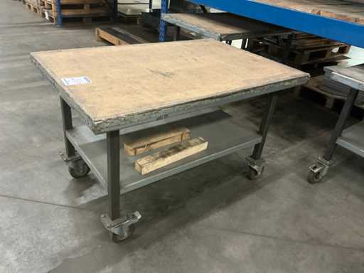 Profielstalen transportwagen (3x)