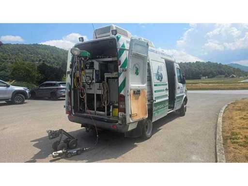 VEHÍCULO MÓVIL DE INSPECCIÓN DE ALCANTARILLADO RAUSCH & MERCEDES-BENZ SPRINTER ELKA 600