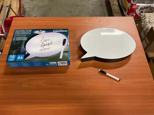 Grundig Sprechblasen-Lichtbox (5x)