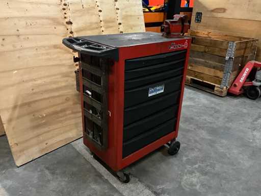 Facom Chrono Six Mobiler Werkzeugschrank mit 7 Schubladen