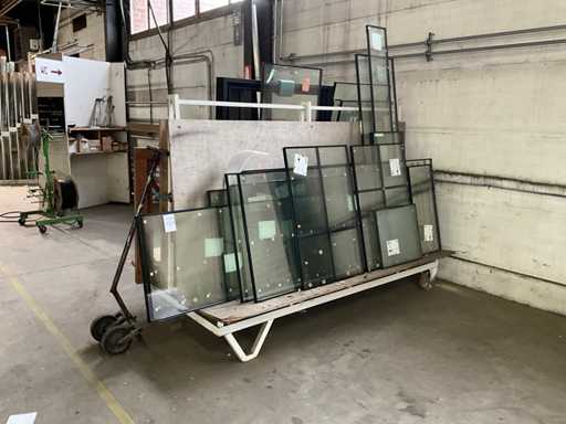 Lotto di vetri per finestre