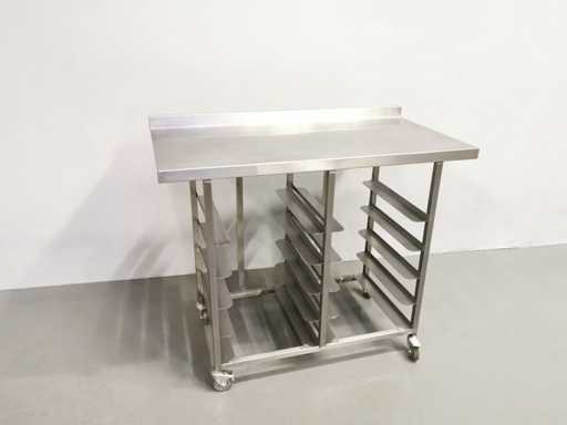 PROFFIL – Stahl – Edelstahl-Arbeitstisch