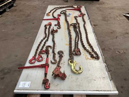 Divers équipements de levage