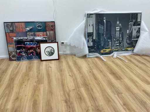 Wanddecoratie (5x)