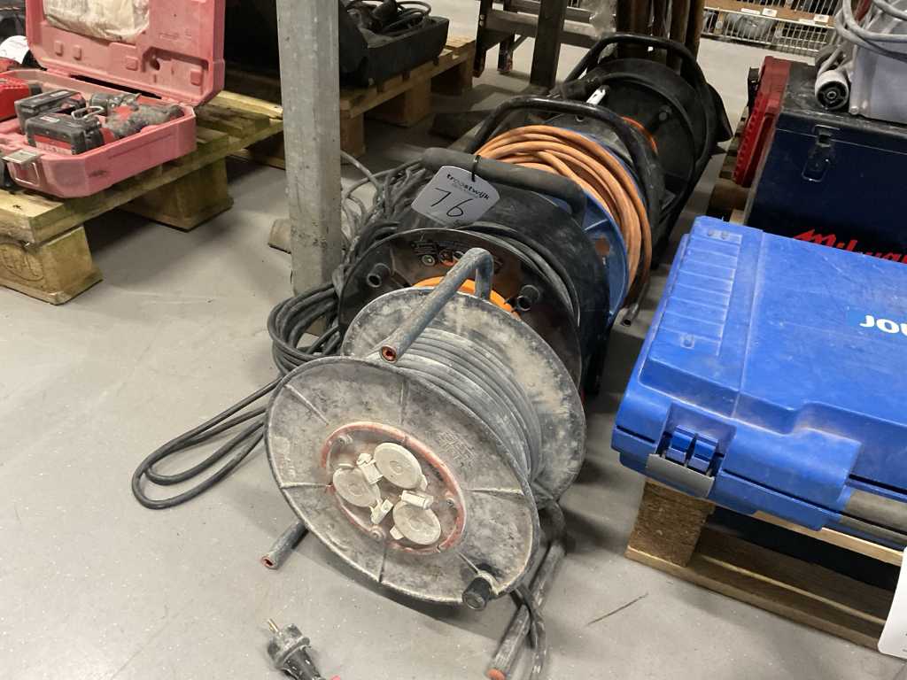 Extension cable reel (5x)