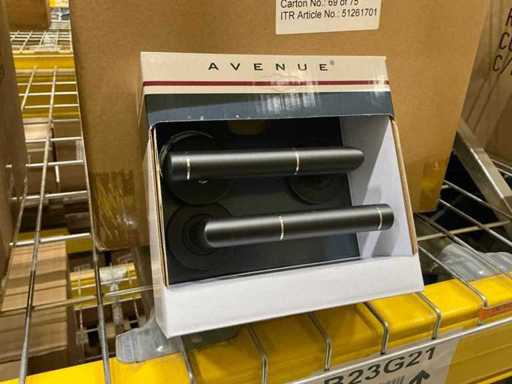 Forte round rosette Door hardware (16x)