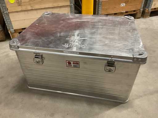 Cassetta degli attrezzi in alluminio JUMBO ALU157