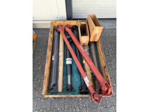 Aandrijfassen ZF Rockwell Hitachi Caterpillar graafmachine Reserveonderdelen