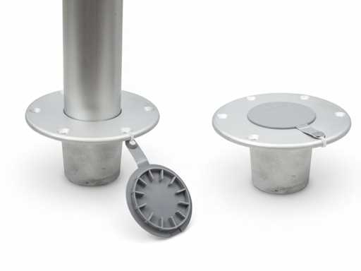 Bride de montage de table Eastsun Marine en aluminium D173 mm x H92 mm