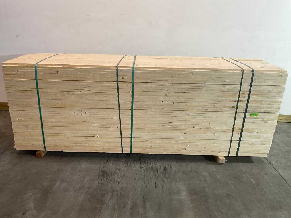 Fichtenbrett 480x17,5x2,2 cm (40x)