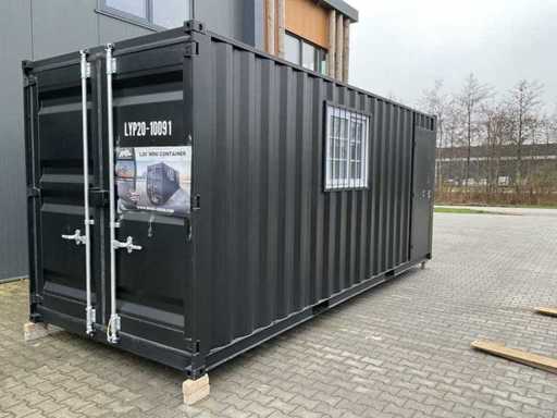 Rhino-Cross-Containers 20ft Mini container with door and window