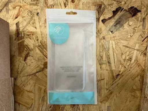 iPhone con copertina trasparente trasparente Moshion (circa 100 pezzi)