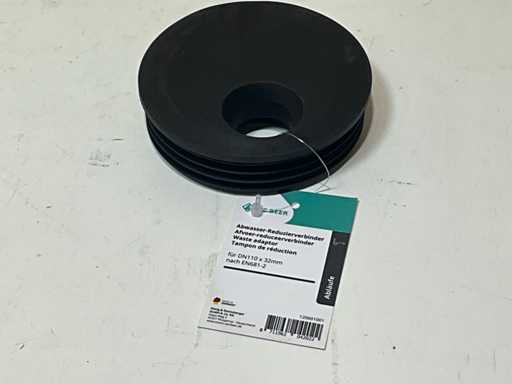 J de Beer Afvoerreduceerstuk DN110x32mm TPE-zwart (86x)