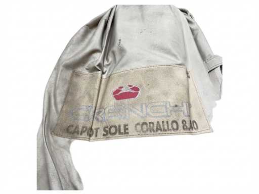 Cranchi Corallo 840 beige canvas suncover