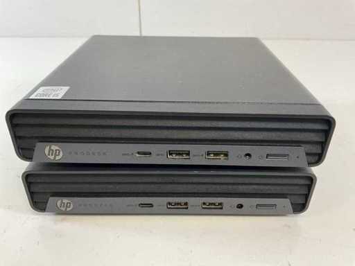 HP ProDesk 400 G6, Core(TM) i5 10th Gen, 8 GB RAM, 256 GB NVMe Mini Desktops (2x)