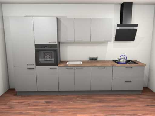 Häcker TopSoft Pearl Grey Straight Kitchen