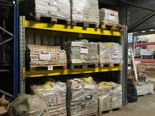 Batch of various ceramic wall tiles