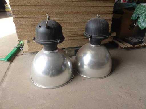 Lampe pendante industrielle (2x)