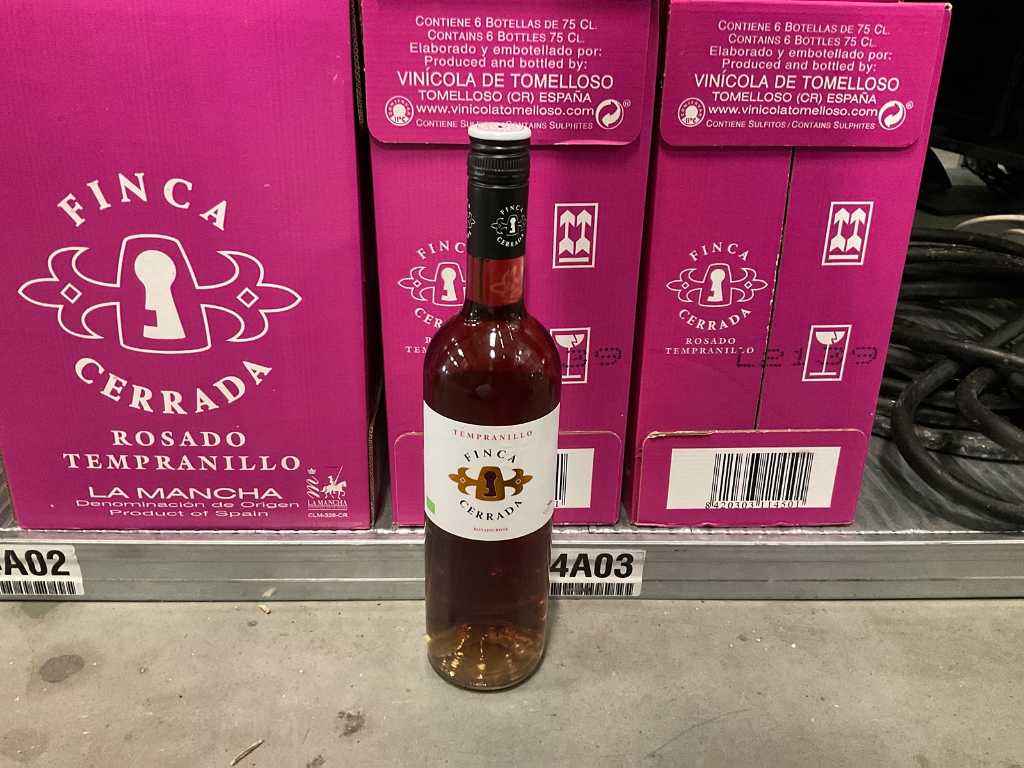 Tempranillo finca cerrada rosé wine (78x)