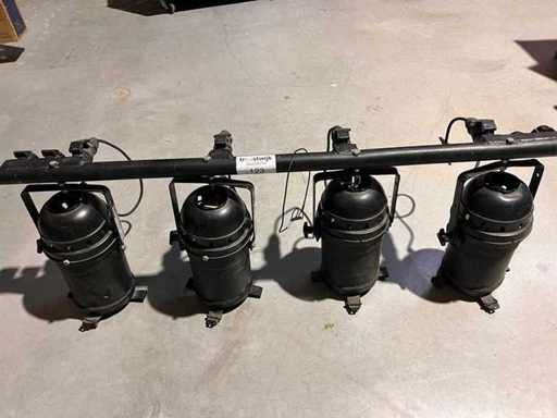 Quatre barres Par64 - Projecteur