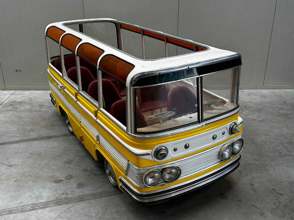L'Autopede - Melle Belgium - vintage draaimolen bus - !uniek!