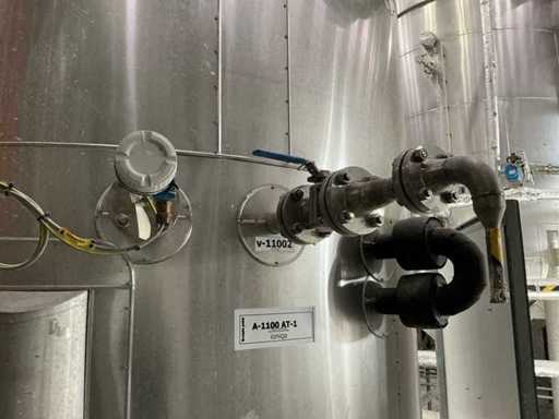 Friamco - Vertical crystallization tank with jacket and agitator - 2019