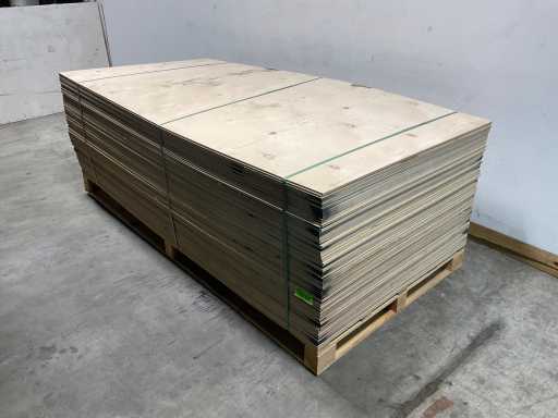 Pannello in compensato - 250x125x0,9 cm (50x)