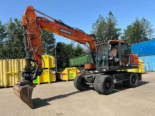 2020 Doosan DX170W Wheeled Excavator