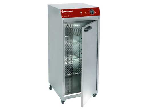 Diamond - 60-plate geventileerde verwarmde kast Diamond GEMMA60/V - professioneel - geventileerde verwarmingskast