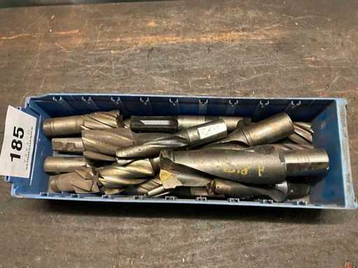 Partij boor en freeskoppen