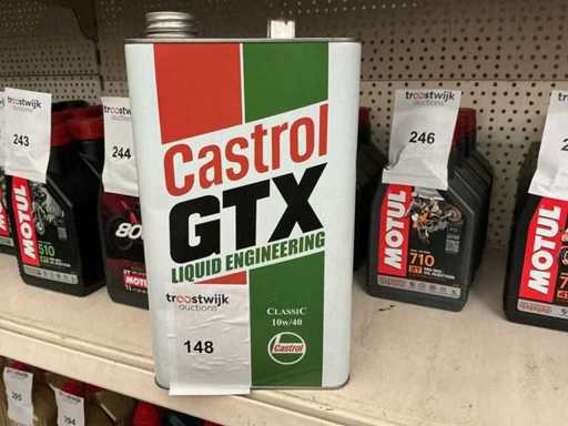 Castrol GTX,inhoud 5 liter,Motor oil Classic 10 w/40
