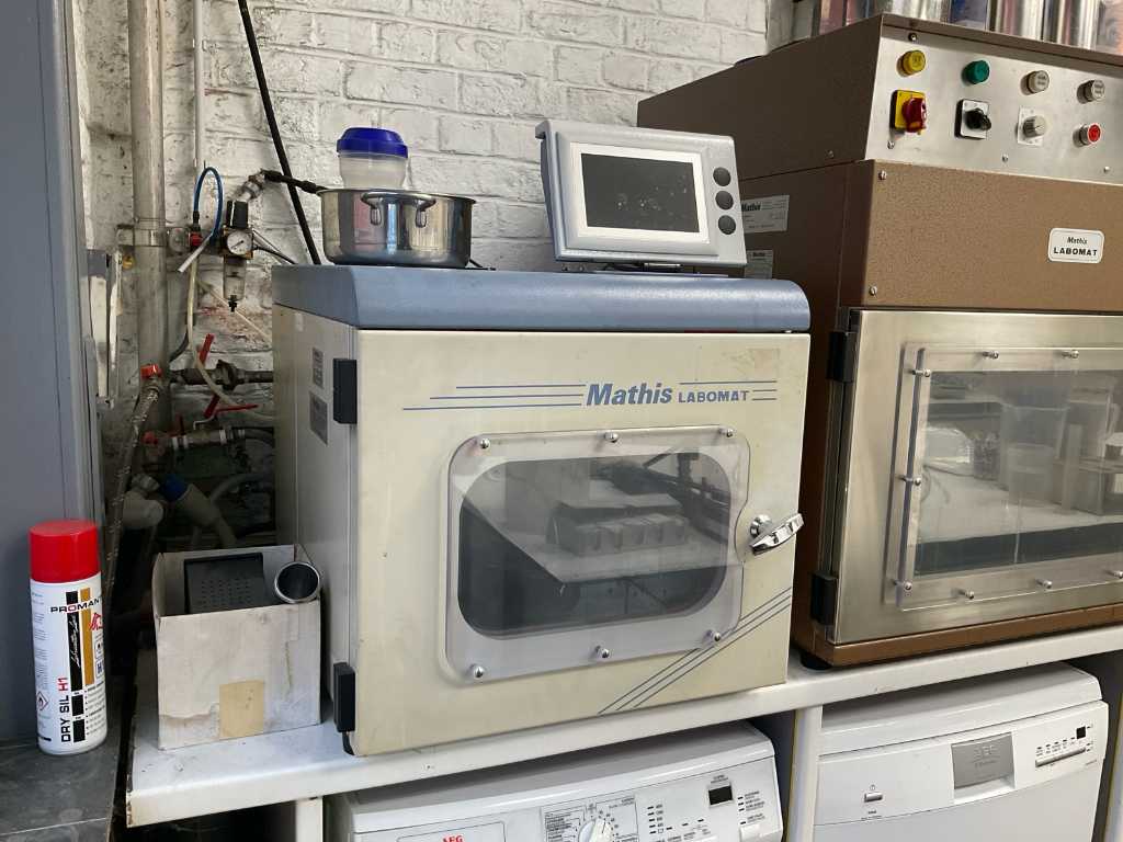 Mathis Labomat BFA 12 Laboratorium stalen verfsysteem