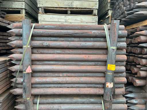 Pine impregnated milled post 8x140 Garden posts (150x)