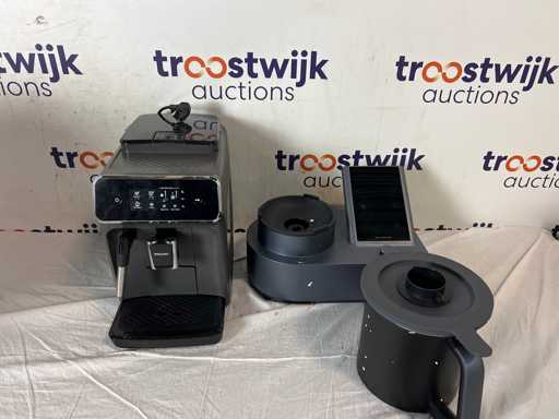 Philips 2200 Serie EP2224/10 – Espressomaschine + Xiaomi MCC01M 1700 W 2,2 l Schwarz