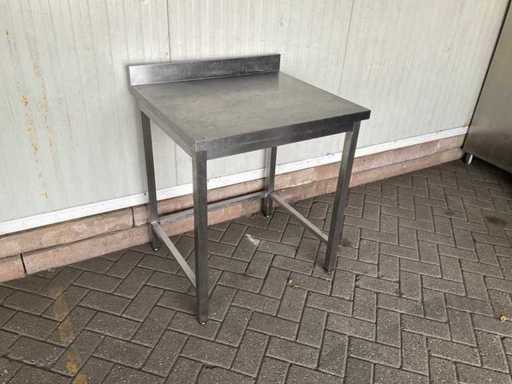 Edelstahl-Arbeitstisch 80 cm