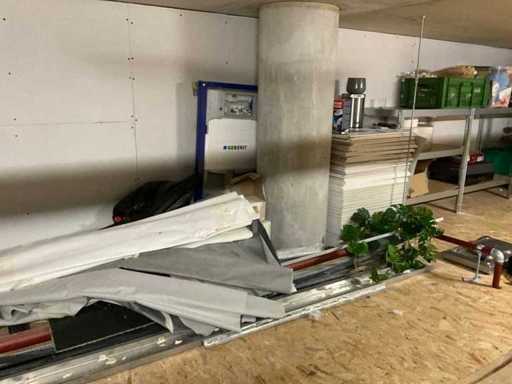 Including construction foil, paint, built-in cistern, etc Various building materials