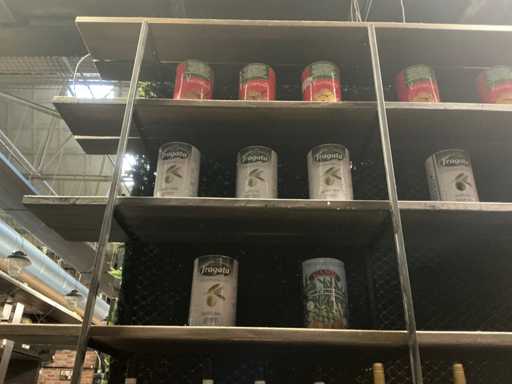 Partij decoratie blikken