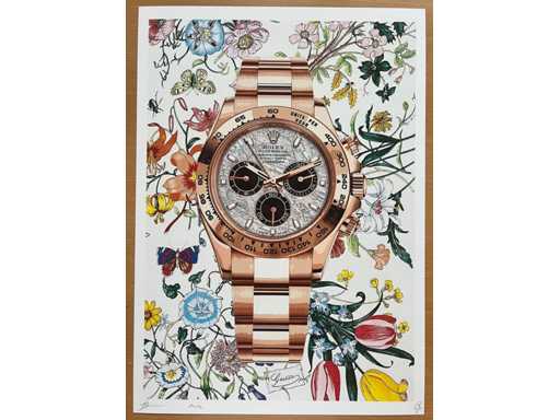 DEATH NYC: Floral Rolex Daytona