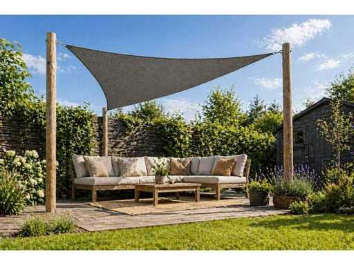 Couverture de patio - Triangle - 400x400cm