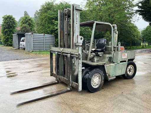 Clark C500 Y130 PD Vorkheftruck - 6 ton - diesel - werkend