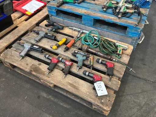 Diverse pneumatische gereedschappen (15x)