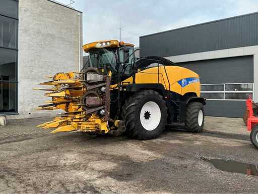 Mașina de recoltare de furaje Combi loturile 1, 2 și 3 New Holland cu colectare de cioc de porumb și iarbă