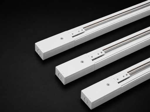 30 x Railverlichting Track – 1 Fase – 2 Meter – Zwart - LIGHTING TRACK