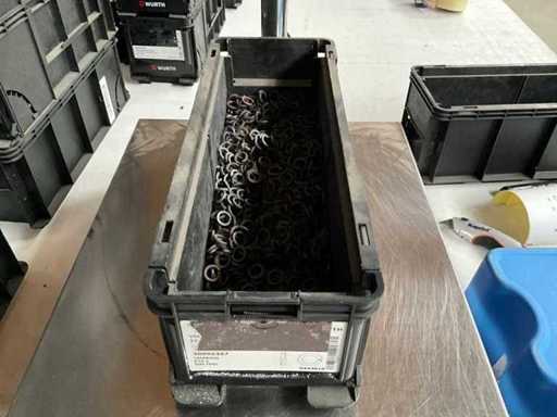 Würth 5.25kg Spring washer D10,2 in stackable box