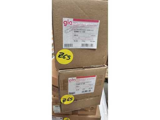 Bases anti-vibrations SUMO LC 600 pour unités extérieures - packs de 2 d’origine