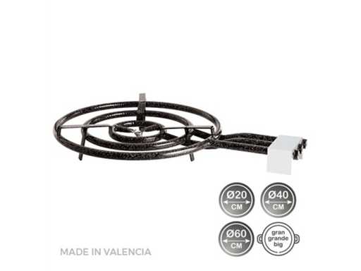 Brûleur À Gaz Butane/Propane Ø60cm 3 Feux. Vaello